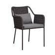 Garden chair Breda FavoFurn Anthracite LxBxH 98x74x59 Rope Nnb