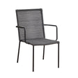 Garden chair Dongen FavoFurn Anthracite LxBxH 93x69x60 Rope Nnb