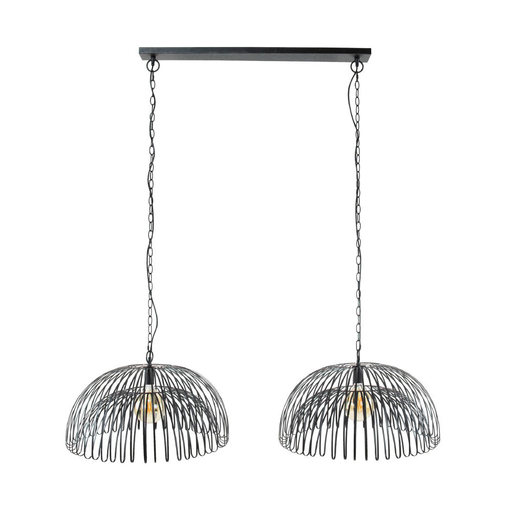 Pendant Light Briggs HomeHaven Black LxBxH 73x73x56 Metal Nnb